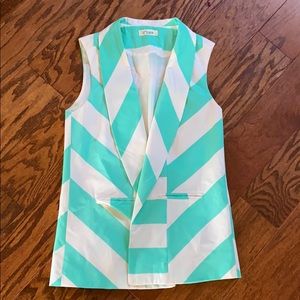 C’isa Lizard Thicket Blazer Vest